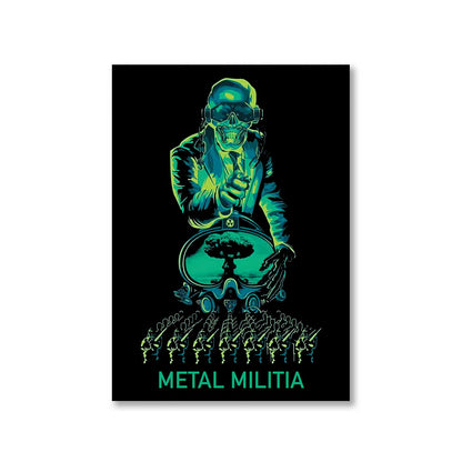 megadeth metal militia poster wall art buy online united states of america usa the banyan tee tbt a4