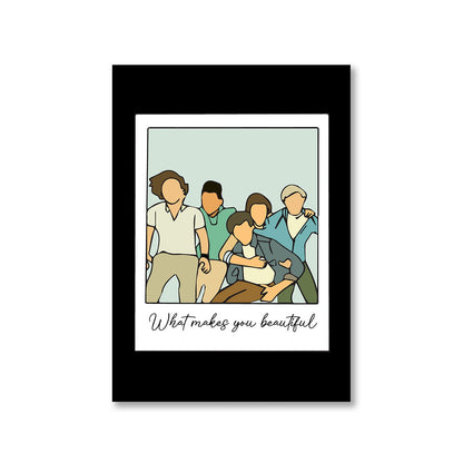 one direction what makes you beautiful poster wall art buy online united states of america usa the banyan tee tbt a4