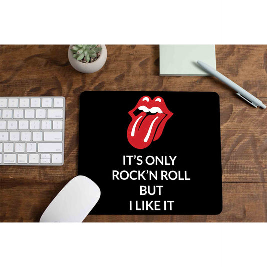 the rolling stones rock 'n roll  mousepad logitech large anime music band buy online united states of america usa the banyan tee tbt men women girls boys unisex