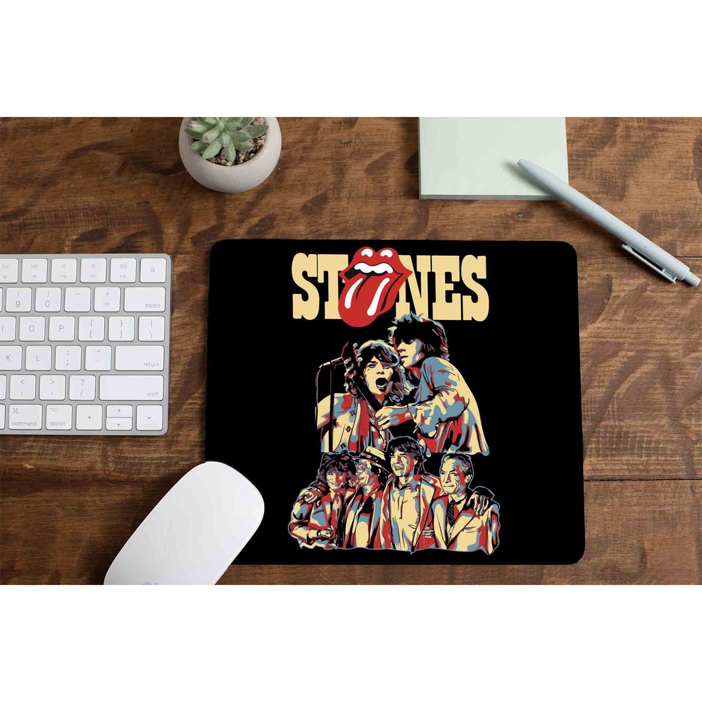 the rolling stones stones mousepad logitech large anime music band buy online united states of america usa the banyan tee tbt men women girls boys unisex