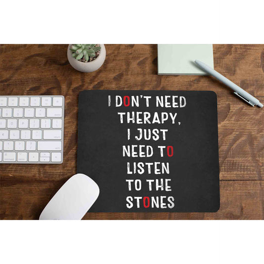 the rolling stones i don't need therapy mousepad logitech large anime music band buy online united states of america usa the banyan tee tbt men women girls boys unisex