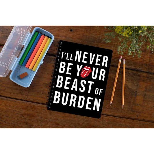 the rolling stones beast of burden notebook notepad diary buy online united states of america usa the banyan tee tbt unruled