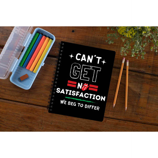 the rolling stones can't get no satisfaction notebook notepad diary buy online united states of america usa the banyan tee tbt unruled