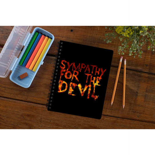 the rolling stones sympathy for the devil notebook notepad diary buy online united states of america usa the banyan tee tbt unruled