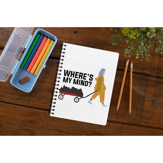 billie eilish bellyache notebook notepad diary buy online united states of america usa the banyan tee tbt unruled where's my mind