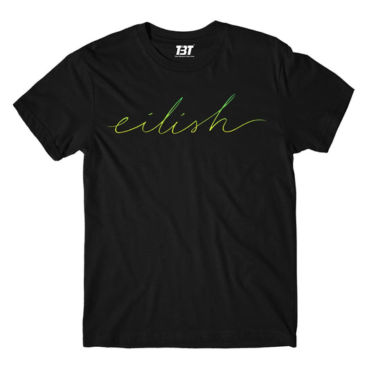 billie eilish eilish t-shirt music band buy online usa united states the banyan tee tbt men women girls boys unisex black