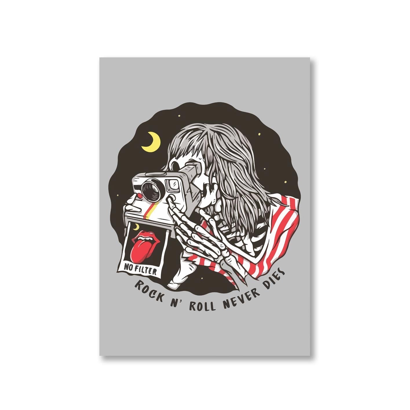 the rolling stones rock 'n roll never dies poster wall art buy online united states of america usa the banyan tee tbt a4