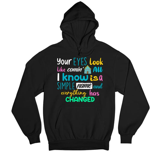 taylor swift everything has changed hoodie hooded sweatshirt winterwear music band buy online usa united states of america the banyan tee tbt men women girls boys unisex black