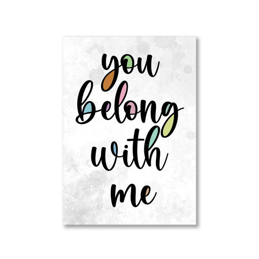 taylor swift you belong with me poster wall art buy online united states of america usa the banyan tee tbt a4