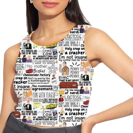 the big bang theory moo point all over printed crop top tv & movies buy online united states of america us the banyan tee tbt men women girls boys unisex xs